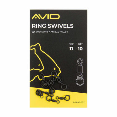 AVID Obratlík Ring Swivels Size 11 10ks