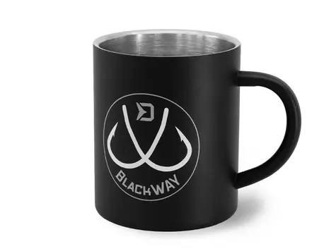 Delphin Nerezový hrnček BlackWAY 300ml