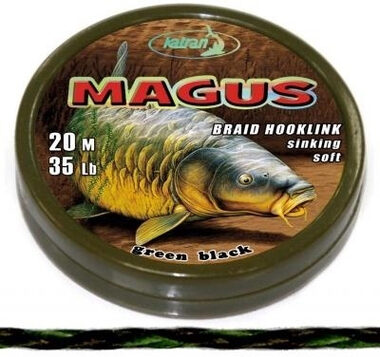 Katran Šnúrka Braided Hook Link Magus 20m 25lb 11,4kg