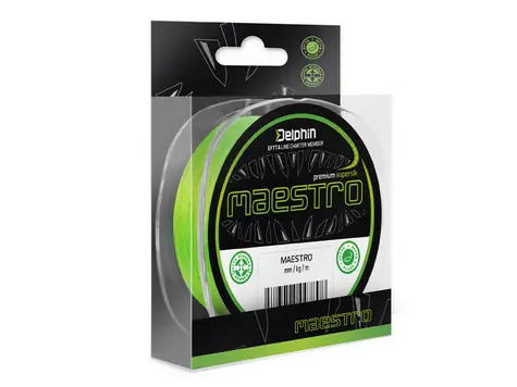 Delphin Šnúra MAESTRO Fluo zelená 150m 0,09mm 5,5kg