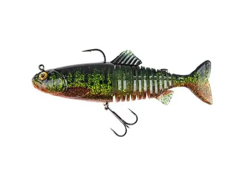 FOX Rage Gumová nástraha Replicant Jointed 20cm 120g UV Pike