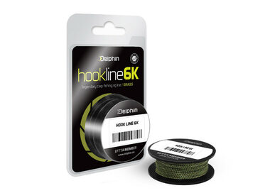 Delphin Šnúrka Hookline 6K Grass 20m 35lbs