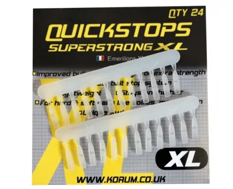 KORUM Zarážka Quickstop XL 24ks