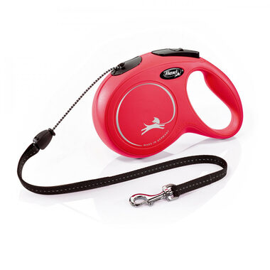 Flexi New Classic M 8m/20kg červená / Vodítko