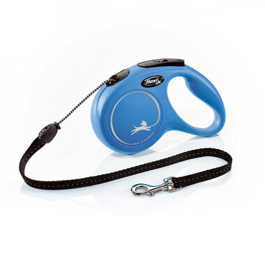 Flexi New Classsic M 5m/20kg modrá / Vodítko