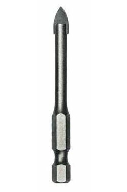 Makita D-15942 / Vrták do skla a keramiky / 4 x 65 mm / stopka HEX 1/4"