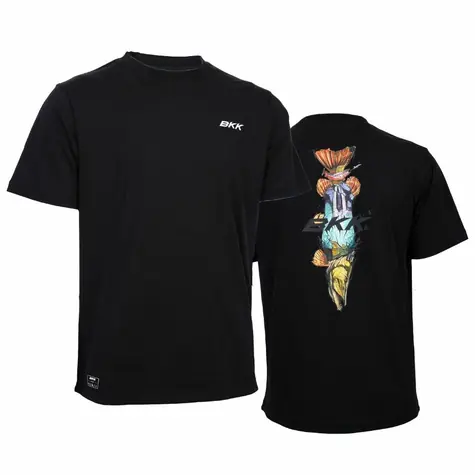 BKK Tričko Short Sleeve Casual Shirt Pike Black XXL