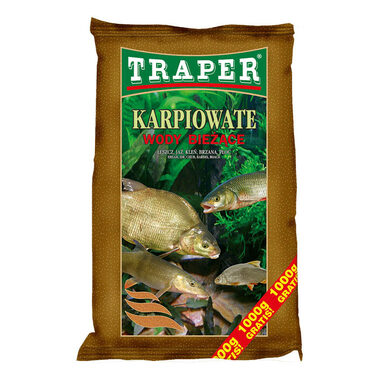Traper Vnadiaca zmes Popular Kapor na tečúcu vodu Medovník 5kg