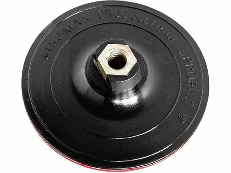 Extol-CRAFT Nosič brúsnych výsekov - M14 suchý zips | Ř150mm 