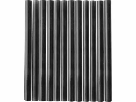 Extol-CRAFT Tyčinky tavné čierna farba - pr.7.2x100mm 12ks 