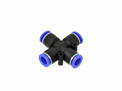 GEKO Automatická spojka PU/PE hadica kríž 10 mm 