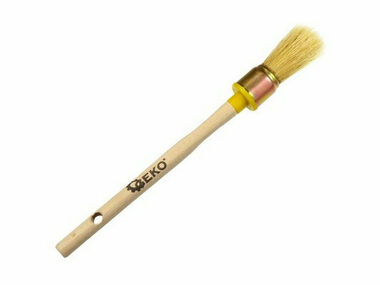 GEKO Štetec okrúhly 20 mm / drevená rukoväť 