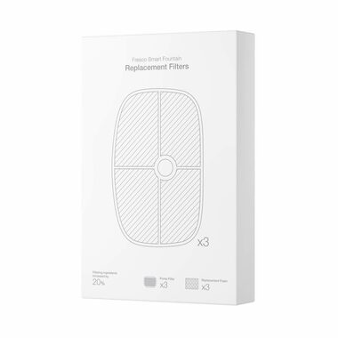 Petoneer náhradné filtre pre Petoneer SMART Pet Fountain / pre Petoneer Fresco Pro a Fresco Ultra / 3ks 