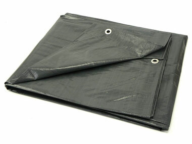 GEKO Plachta PP/PE nepremokavá extra silná šedá 5x6 m