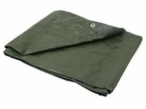 GEKO Plachta PP/PE nepremokavá silná zelená 6x8 m