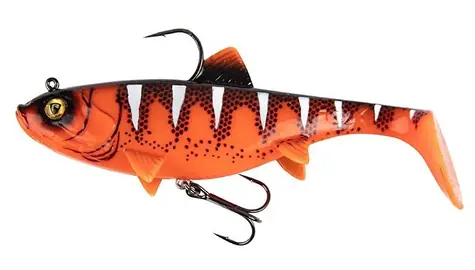 FOX Rage Gumová nástraha Replicant Wobble 14cm 55g UV Red Wake