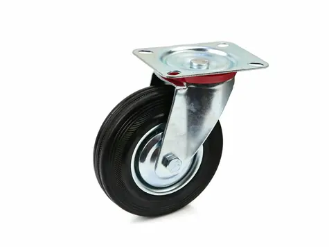 GEKO Náhradné otočné koliesko gumové 125 mm 