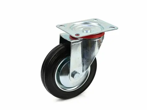 GEKO Náhradné otočné koliesko gumové 160 mm 