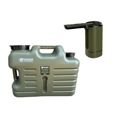 Holdcarp Set kanister+automatický kohútik SMART Rechargeable Tap+Cubic Water Carrier 18l