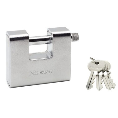 Master Lock 680EURD Obdĺžnikový visiaci zámok pre zvýšenú ochranu - 80mm