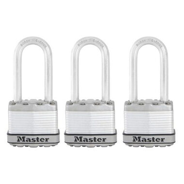 Master Lock M1EURTRILH Set 3 ks titánových visiacich zámkov - Excell - 45mm
