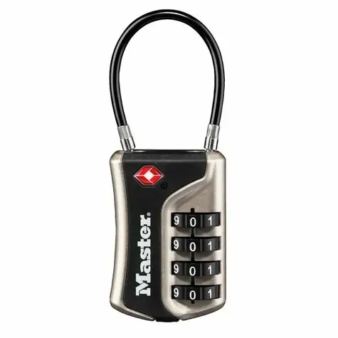 Master Lock 4697EURDNKL Visiaci kombinačný zámok TSA 