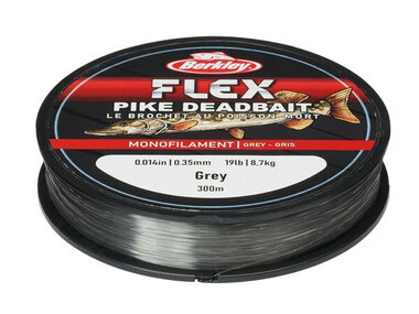 Berkley Vlasec Flex Pike Deadbait 300m 0,30mm 6,8kg