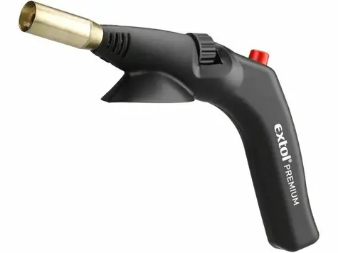 Extol- Premium Horák s piezo zapaľovaním / plyn. kartuše / EN417 / EU závit 7/16“ / Ř 20mm / 1.7kWh 
