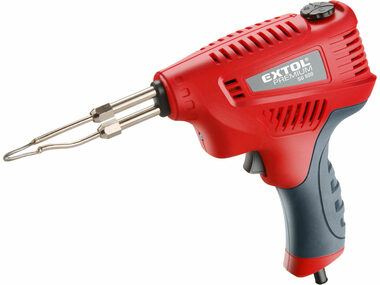 Extol- Premium Pištoľ spájkovacia s reguláciou teploty 200W / transformátorová