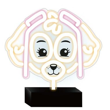 Tlapková patrola Dekoratívne LED neón na stojane - Skye / napájanie USB 1.5m / 20-30lm