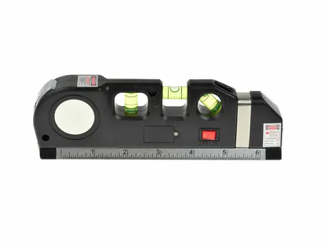 GEKO Laserová vodováha s metrom 2.5m 