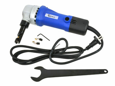 GEKO Elektrické nožnice na plech 500W / prestrihovačky 