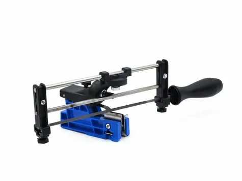 GEKO Ručná rámová ostrička na reťaze s vedením pilníka 