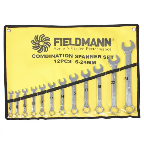 Fieldmann FDN 1010 / Sada stranových kľúčov s očkom 12 ks 