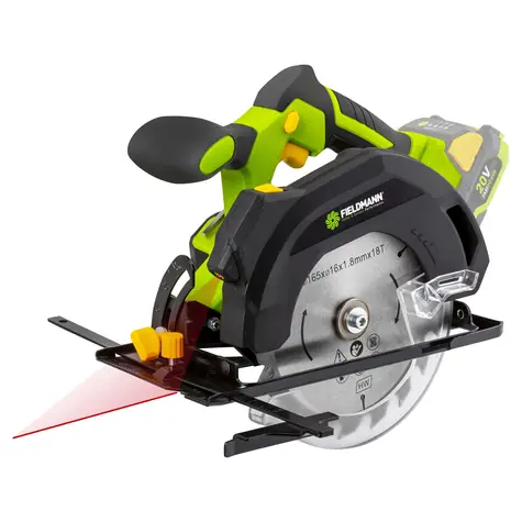 Fieldmann FDUK 70305-0 / 20V Kotúčová píla / 165 mm / Li- ION / 4300 rpm / bez nabíjačky a batérie 