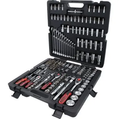 KS Tools CHROMEplus Súprava nástrčných kľúčov 1/4"+3/8"+1/2" 216ks