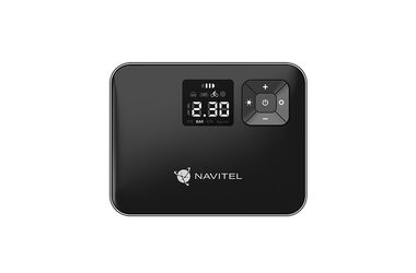 Navitel AIR 15 AL prenosný kompresor čierna / 2000mAh / 120 PSI / USB-C / LED svetlo