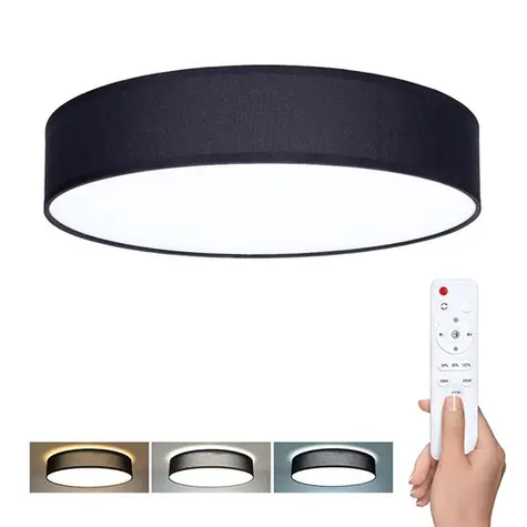 Solight WO8014 LED osvetlenie s diaľkovým ovládačom Penley / 48W / 3360lm / 40cm / zmena chromatickosti / stmievateľné
