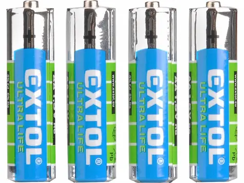Extol- Energy Batérie zink-chloridové 1.5V AA (LR6) 4ks