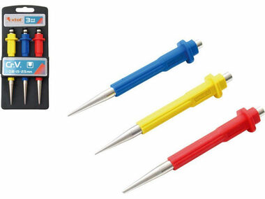 Extol- Premium Jamkári sada 3ks / 0.8-1.5-2.5mm / dĺžka 125mm / CrV 