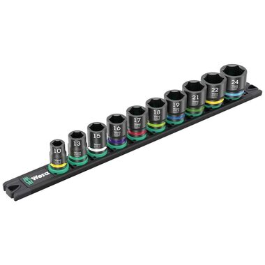 Wera 9607 Magnetická lišta na hlavice B Impaktor 1 - 10 dielny