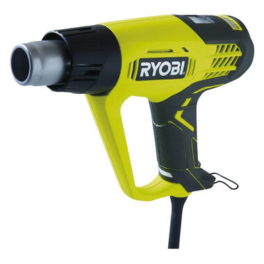 Ryobi EHG2000LCD / Teplovzdušná pištoľ / 200W / displej / teplota 50 ° - 650 ° C / množstvo vzduchu 250 l-min