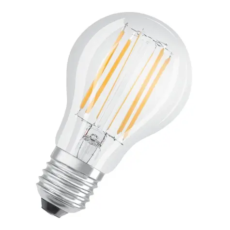OSRAM LED žiarovka 7.5W E27 / 1055 lm / 2700k / 10000h / 230V / noDIM / D / číre