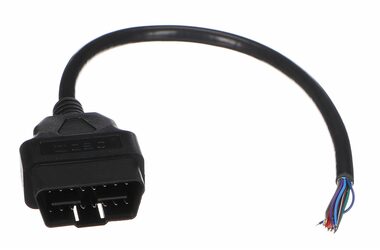 SIXTOL MECHANIC Cable 28 OBD-II predlžovací kábel s 16 pinmi samec-samica ukončený 30cm káblami 