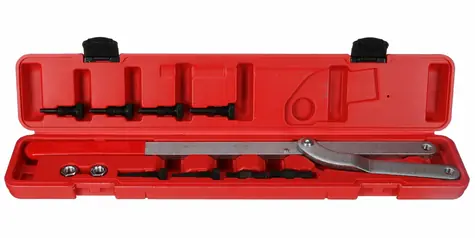 SIXTOL MECHANIC PULLEY SET 11 | 11ks / Sada na napínanie remenice 