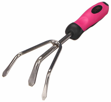 SIXTOL GARDEN PINK ONE / Ručný kultivátor / nerez / 28cm 