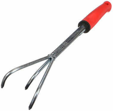 SIXTOL Ručný kultivátor - dĺžka 360 mm / ergonomická rukoväť 