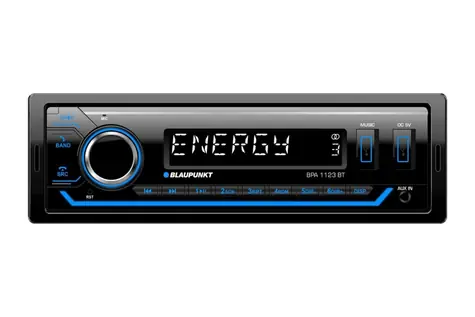 Blaupunkt BPA 1123 BT čierna / autorádio / 1-DIN / FM / BT / AUX / tuner