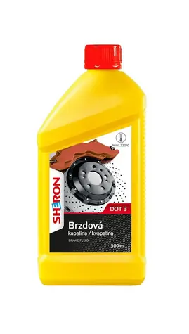 SHERON Brzdová kvapalina DOT3 500 ml
