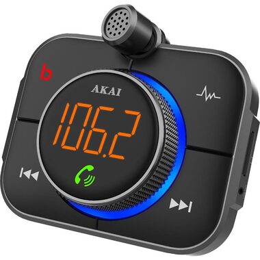 AKAI FMT-95BT FM Transmitter / Bluetooth / microSD 